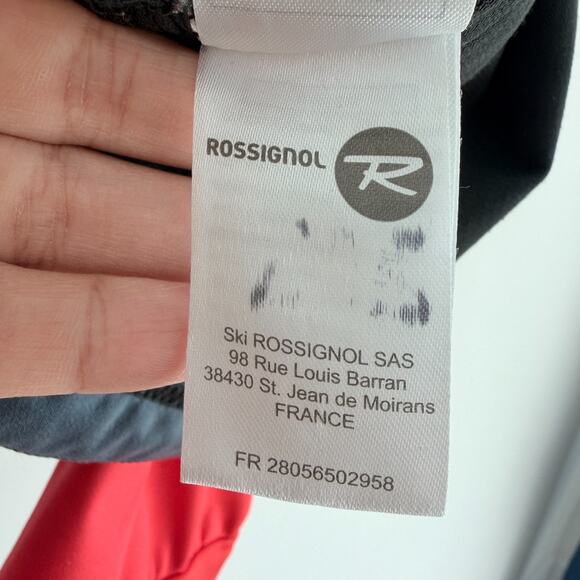 Rossignol Jacket Mens Large Gray Red Soft Shell Hike Ski Running Full Zip - Picture 9 of 15